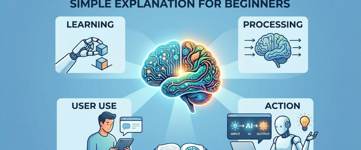 How AI Works: Simple Explanation for Beginners