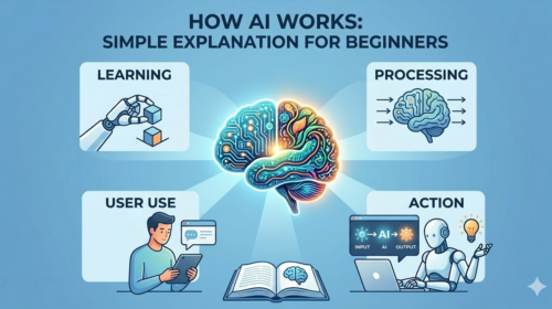 How AI Works: Simple Explanation for Beginners